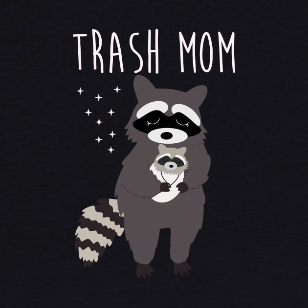 Trash Mom Raccoon Mom by TheRainbowPossum